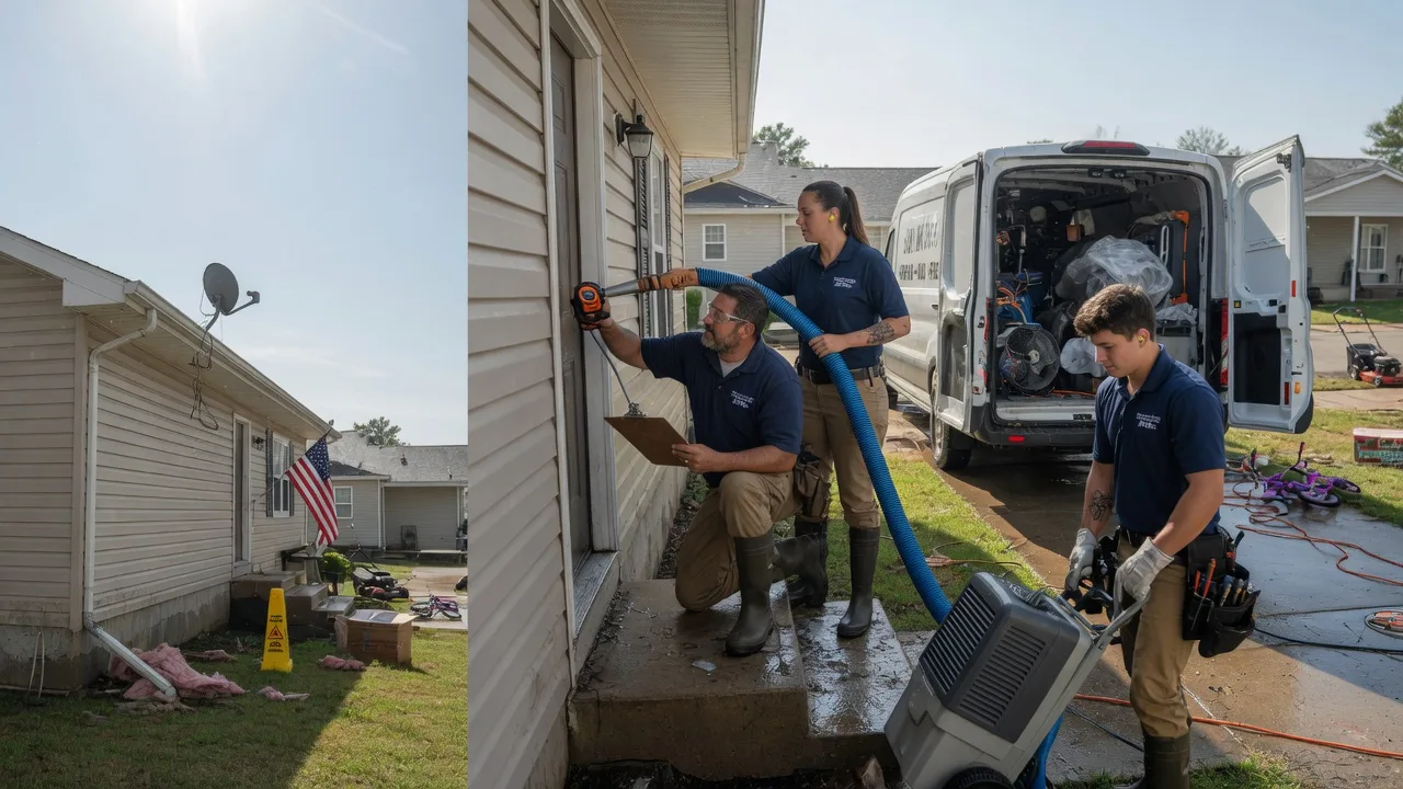 Ceiling Water Damage Restoration in Bleiblerville, TX near me
